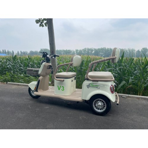 Triciclu Electric Pemotto V3, 3000W, Capacitate 3 Persoane / 350kg Triciclu Electric Pemotto V3, 3000W, Capacitate 3 Persoane / 350kg