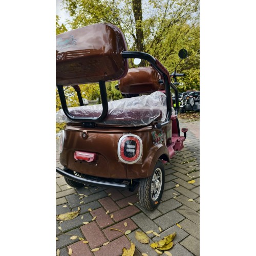 Triciclu Electric Pemotto V3, 3000W, Capacitate 3 Persoane / 350kg Triciclu Electric Pemotto V3, 3000W, Capacitate 3 Persoane / 350kg