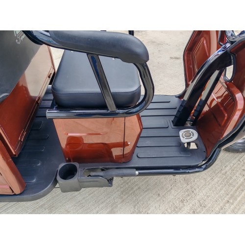 Электрический трицикл Pemotto T6, 3000W, Большой кузов 90x80 см, Грузоподъемность 450 кг