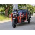 Pemotto T-Rex — гибридный электрический трицикл с двигателем 1800W, максимальной мощностью 4500W, отдельным генератором 4500W, аккумуляторами 72V 65Ah и грузоподъемностью до 1500 кг.