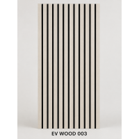Декоративная акустическая реечная панель 60 × 280 см, толщина 21 мм EV WOOD 003 Декоративная акустическая реечная панель 60 × 280 см, толщина 21 мм EV WOOD 003